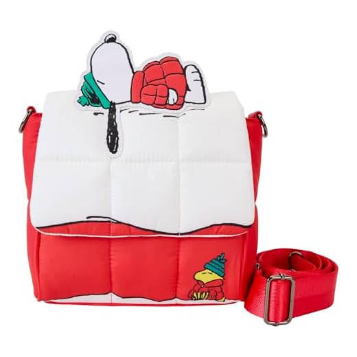 Loungefly Peanuts Holiday Collection - Bolso cruzado