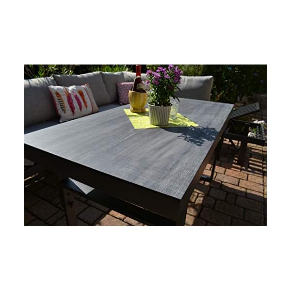 bomey Ecklounge Santorini Set Grau/Anthrazit