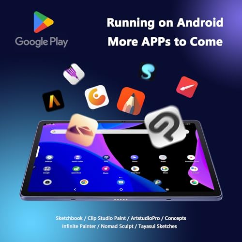 Image of XP-PEN Magic Drawing Pad,12.2inch Drawing Tablet with Screen No Computer Needed,2K FHD Display,16384 Pressure Levels Battery-Free Stylus,8G+256G,Perfect for Digital Artist,Designer and Beginner