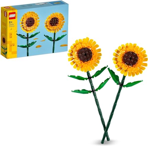 Creator Pacchetto Girasoli e Narcisi, Set di Fiori Artificiali per Bambini, Regali per Ragazze e Ragazzi, 40524 + 40747 - Lego - Immagine 1