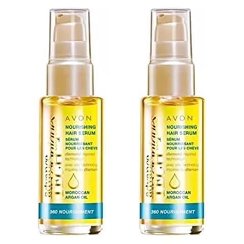 Avon Advance Techniques 360 Nutritivo Aceite de argán marroquí Suero nutritivo para el cabello Cover
