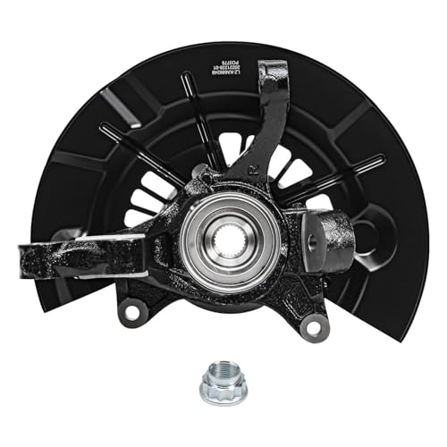 Image of Detroit Axle - Front Steering Knuckles w /Hubs Lower Control Arms Replacement for 2012-2017 Toyota Camry L LE XLE 2.5L