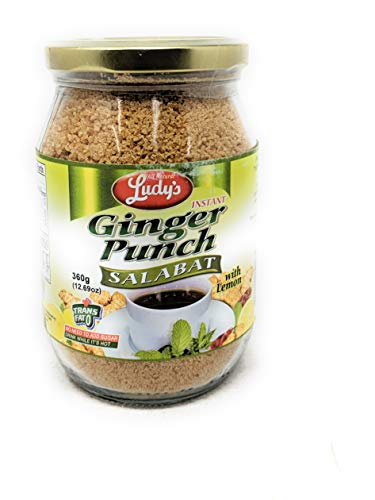 Ludy's Instant Ginger Punch Salabat with Lemon 12.69oz (360g), 1 Pack