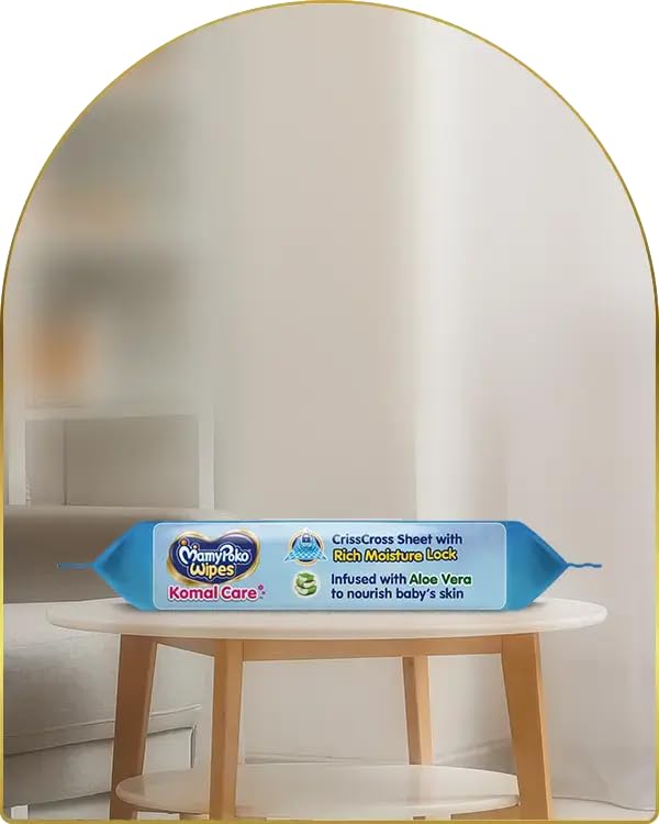 Image of Mamy Po-ko Komal Care Wipes PACK OF 2