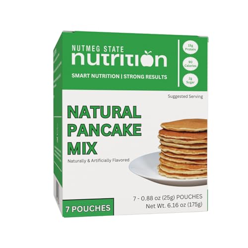 Nutmeg State Nutrition - Protein Pancakes and Waffle Mix, Low
