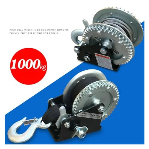 Winche manual 2500P para bote y camión miniatura 3