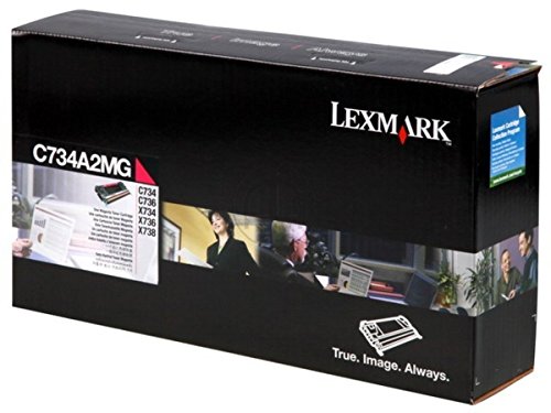 Lexmark X 734 DE toner magenta C734A2MG haute netteté