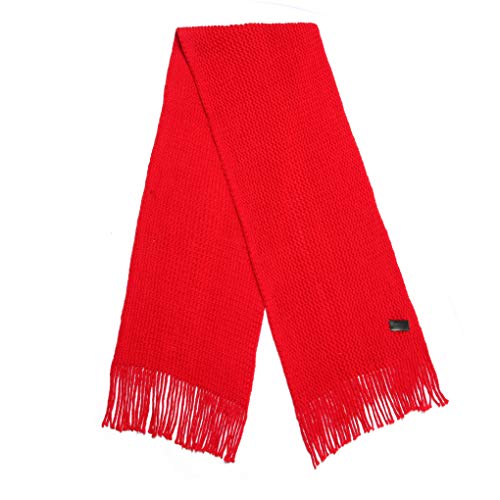 Mio Marino Womens Knitted Scarf - Winter Scarfs for Women - Ribbed Knit Womens Scarves3