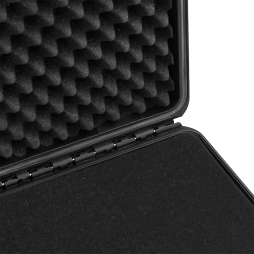 Valise de vol antichoc PP noir 54 cm évite les casses