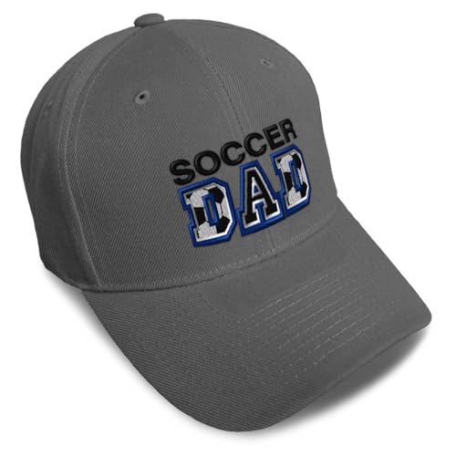 Image of Custom Baseball Caps for Men & Women Embroidered Soccer Dad B Embroidery Ladies & Men Baseball Hats Acrylic