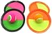 YMCtoys 2032 Catch Ball Paddle Game Set 2-Pack (Ball Sticks to Paddle)