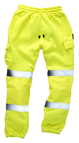 Preisvergleich Produktbild StandSafe HV021 kleine Hi-Vis Trainingshose / Jogginghose, Gelb