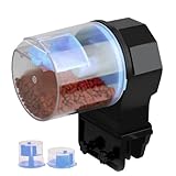 Hozaenwa Automatischer Fischfütterer - Batteriebetriebener Zeitschalter | Automatischer Fischfütterer | Für Aquarium Urlaub Zuhause Haustierhandlung Betta Schildkröte