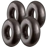 Bradley Heavy Duty Butyl Rubber Snow innertubes for Sledding; 4 Pack 44' #85146 Inner Tubes for Pool Closing and for Floating on The River. Whitewater Inner Tube and Inflatable Inner Tube sled Snow