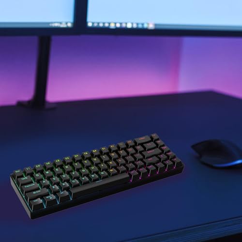 Raven68 Clavier mécanique avec commutateurs réglables et cordon USB type C - 4