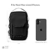 ALPAKA Modular Sling V2 - MIini Sling Bag for Phone, Magnetic Quick Access, EDC Crossbody Bag with Adjustable Strap, Black Axogrid 300D Weatherproof Fabric #2