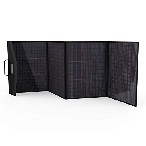 Raptic Titan Solar 100X Panel for Titan/Titan XL Portable Power Station, 100W Foldable Solar Charger with USB Outputs for Phones, Tablets and Cameras