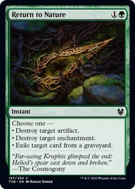 Magic: The Gathering - Return to Nature - Foil - Theros Beyond Death