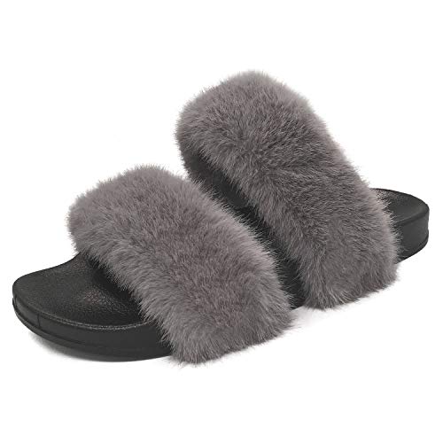 double band fur slides