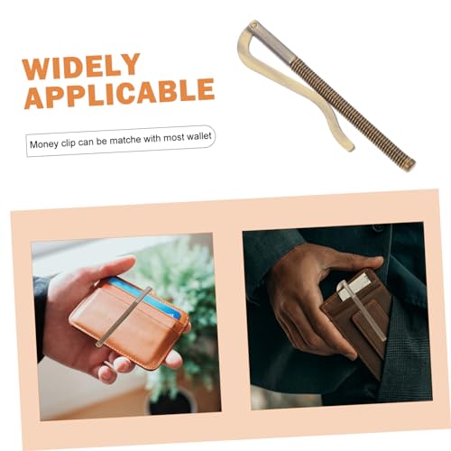 4pcs Metal Spring Money Clip for Men and Women Wallet Clamp Compact Design for Cash and Notes Lightweight and Sturdy Spring Clips for Everyday Use2