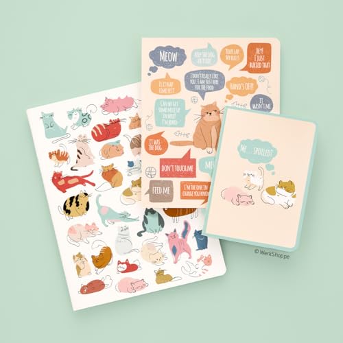 Carnets cousus If Cats Could Talk, le cadeau idéal pour amoureux des chats