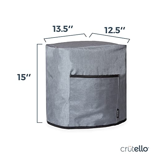 Image of Crutello Air Fryer Cover with Storage Pockets for 10 Quart Fryer - Small Appliance Dust Covers