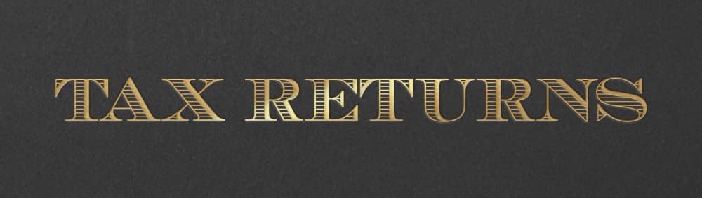 The Gallery Collection, 25 Count, Black, Tax Return Pocket Folders, Gold Foil Stamped, for Tax Professionals (9 x 12)