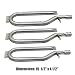 Bar.b.q.s 16431(3 PK) Outdoor Gourmet Sam's Club BBQ Pro, Kenmore Sears Gas Grill Replacement Stainless Steel Burners