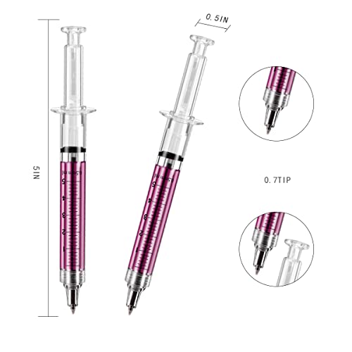 Umpe Syringe Pens Nurse Pens,24 Pcs 12 Colors Novelty Color Pens Ballpoint School Supplies Pens Set For Medical Party Favors, Nurse's Day,Birthdays, Children's Day And Christmas Halloween Party Toys #TOP5