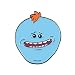 Rick and Morty Enamel Pin - Meeseeks Face