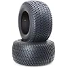 WOLF PACK 18x9.5-8 Lawn Mower Tires, Turf Saver Lawn & Garden Tires for Craftsman John Deere Dixon Walker Mower, 4 ply Tubeless, Set of 2