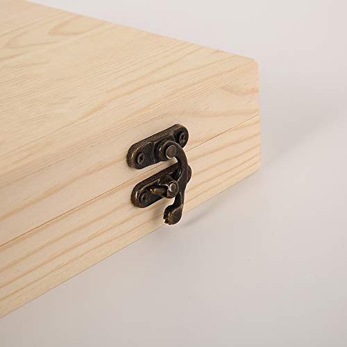 Caja de Madera para Monedas con 100 Ranuras y Cerradura miniatura 6