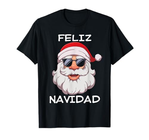 Papá Noel Navidad Hombres Mujeres Feliz Navidad T-Shirt
