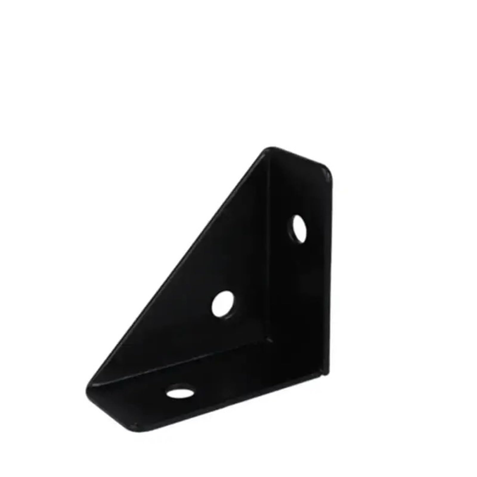 Corner Braces Brackets 4Pcs Heavy Duty Metal 90° Corner Brace for Reinforcing Cabinet and Bed Structure(Black 4pcs)