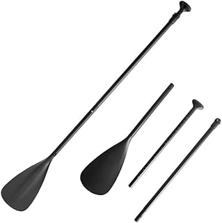soonbuy 3 Section SUP Paddles, Adjustable Aluminium Alloy SUP Paddle, Lightweight Stand-up Paddle Oars for Paddleboard, Adjusts 160-210cm Ideal Replacement fo Stand Up Paddle Boards 160-210cm