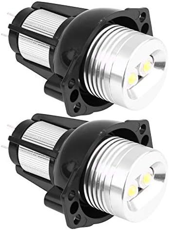 EBTOOLS Angel Eyes LED Light Car Angel Eyes 2pcs 12W LED Angel Eyes Halo Ring Marker Light for E90 E91 0508 Auto Lamps