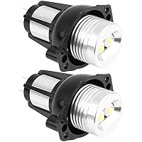 Entatial Bombillas de conducción DRL, luz LED de ojos de ángel