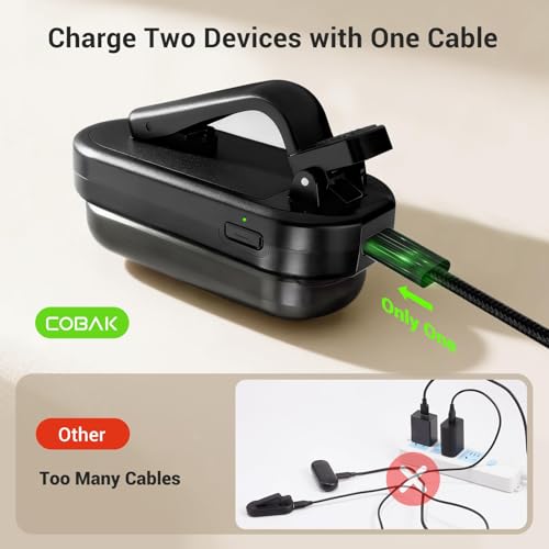Image of CoBak Remote Page Turner - Page Turning & Camera Remote Shutter for Kobo, E-Readers, iPad & iPhone, Compatible with Kindle Paperwhite - Wireless Control for Reading, Photos & Video