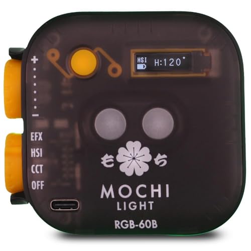 Modos CCT y HSI en luz de video RGB recargable para iluminación digital 2