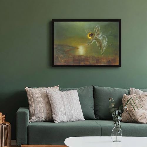 Impression sur toile John Atkinson Grimshaw cadre suspendu 61cm