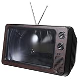 GETAJGHSD スマホ画面拡大鏡 倍増 携帯電話用レトロテレビ風スクリーンアンプ 軽量コンパクト 携帯画面大きく見る映画鑑賞用