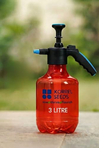 Image of 3 Liter Heavy Duty Pressure Sprayer Pump | Adjustable Nozzle & Safety Pressure Release Valve | Transparent Design for Water Level | Ideal for Garden, Home, and Sanitizing (3 LTR Mix)