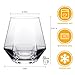 Cadamada 24oz Whiskey Glass Bottle,Decanter Set with Glasses,Delicate Decanter Set for Tequila, Brandy, Scotch & Vodka, Gifts, Bar & Party Decorations