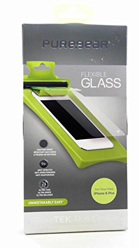 PureGear PureTek Roll-On Screen Shield Kit for iPhone 6s Plus/6 Plus Flexible Glass