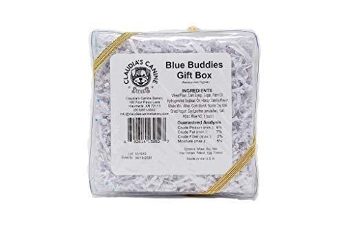 Claudias-Canine-Bakery-Blue-Buddies-Signature-Gift-Box-of-Gourmet-Dog-Cookies Claudias Canine Bakery Blue Buddies Signature Gift Box of Gourmet Dog Cookies