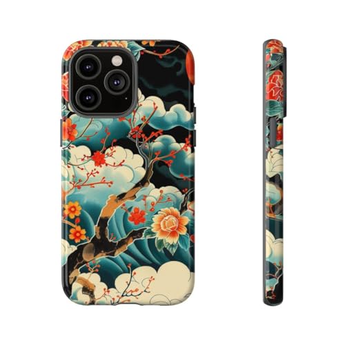 Coque rigide iPhone 14 Pro Max orange brillante - Protection rigide pour téléphone portable