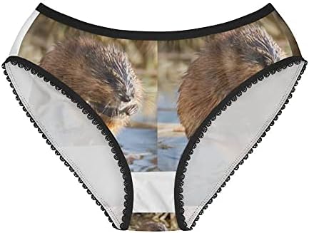 Muskrat Panties, Muskrat Underwear, Briefs, Cotton Briefs, Funny Underwear, Panties For Women