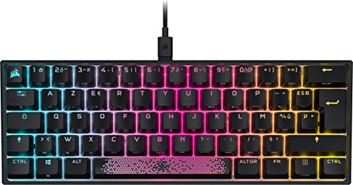 Corsair K65 RGB-LED, Cherry MX Speed Noir – Ansicht 1