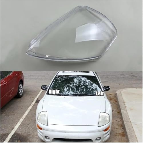 Lentille de phare pour Mitsubishi Eclipse 2000-2005 coque avant