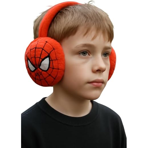Krystle Winter Earmuffs for Kids - Red